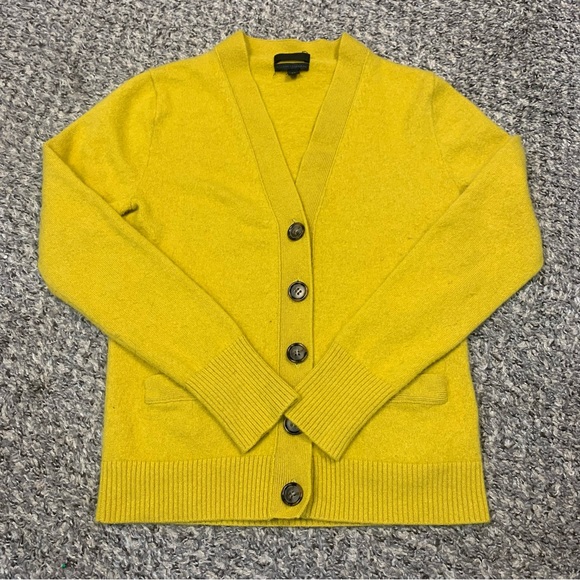 J. Crew Sweaters - J.Crew Collection Italian Cashmere Button Front Cardigan Sweater